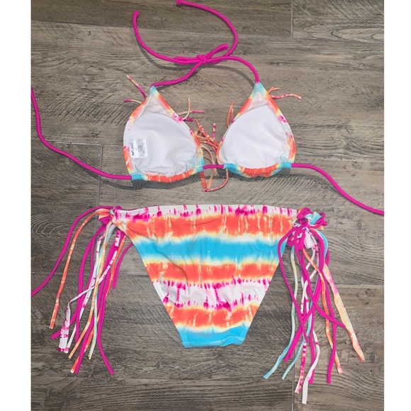 Wet Seal Tie Dye Bikini size S - Picture 3 of 5